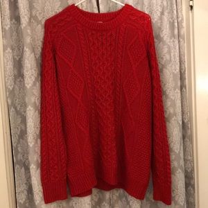 Festive Red Merona Sweater